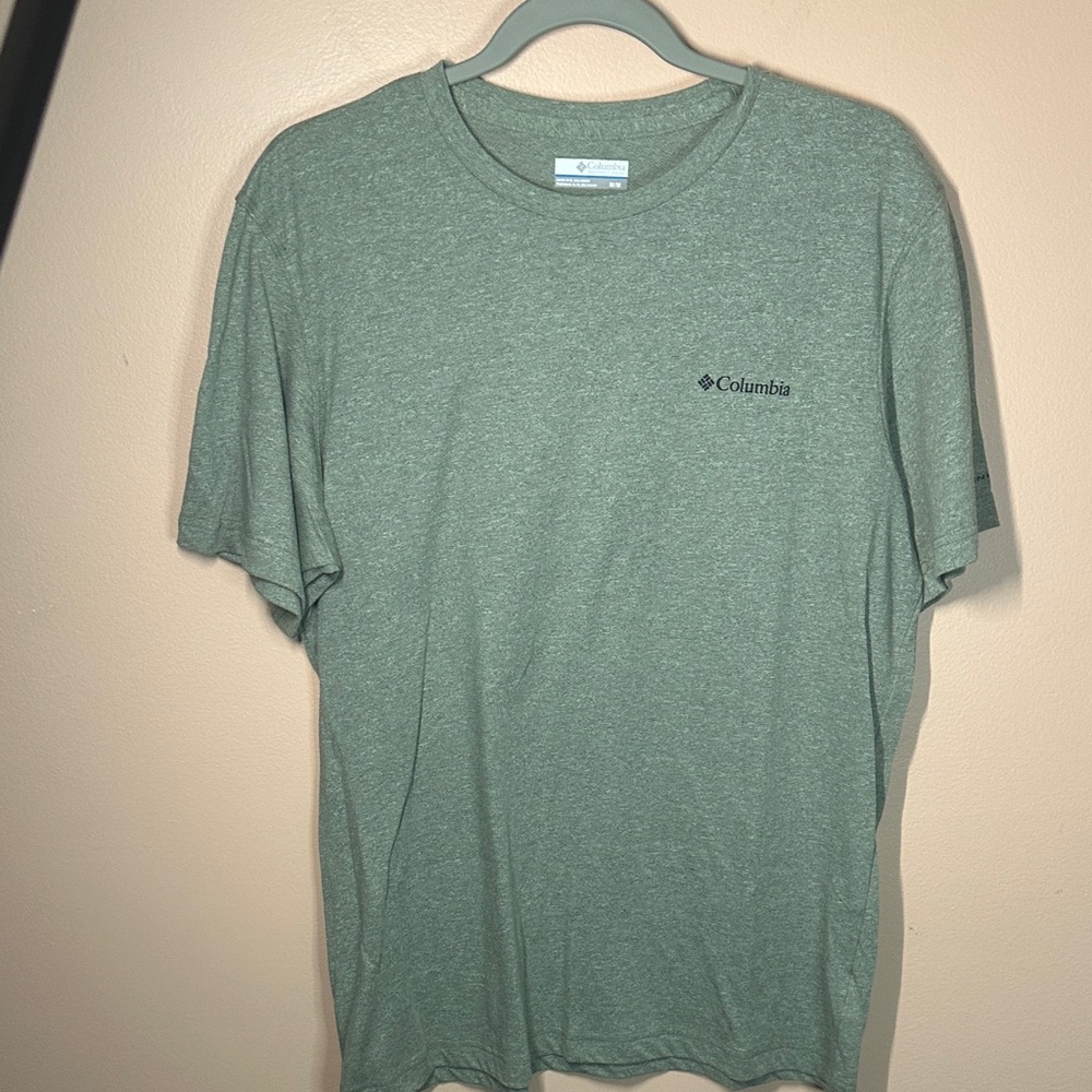 Columbia Men's Heather Green Tee